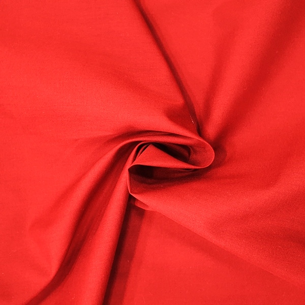 Plain Polycotton 45'' RED